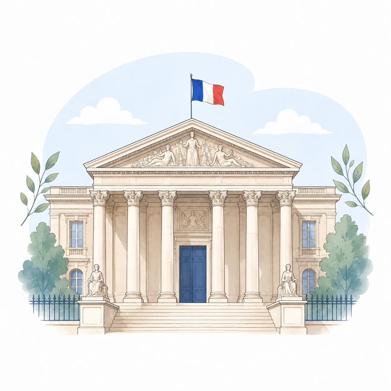 Illustration Institutions françaises